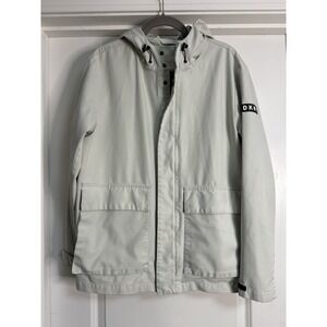 DKNY, Men's Lightweight‎ Performance Jacket/Coat, Off White, Size Medium